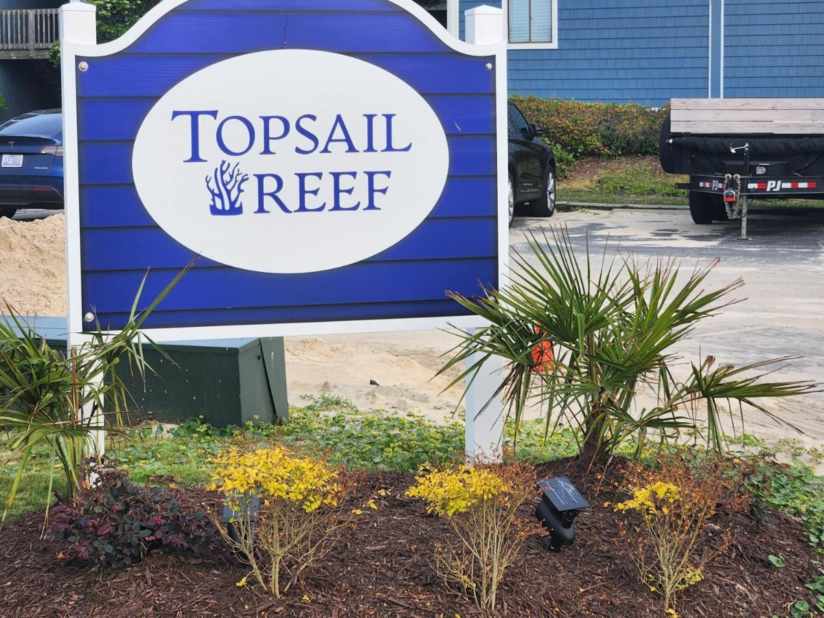 Ocean Front Condo Paradise 168 North Topsail Beach Buitenkant foto